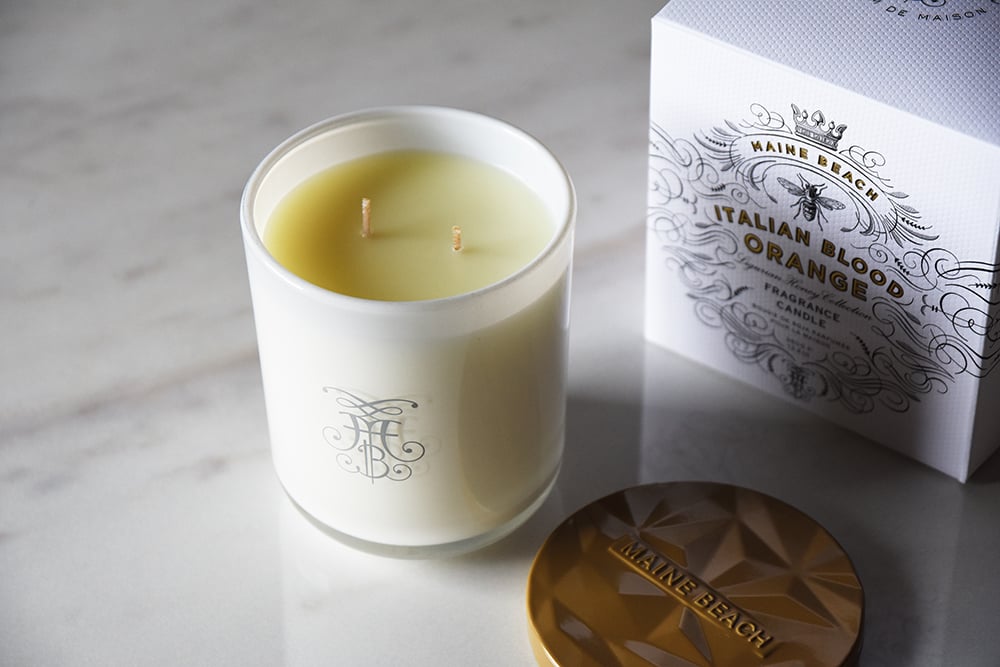 MAINE BEACH Fragrance Candle マインビーチ リグリアンハニー フレ