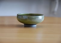 小鹿田焼（坂本庸一窯）　切立皿　緑　Onta ware Onta-yaki Japanese pottery