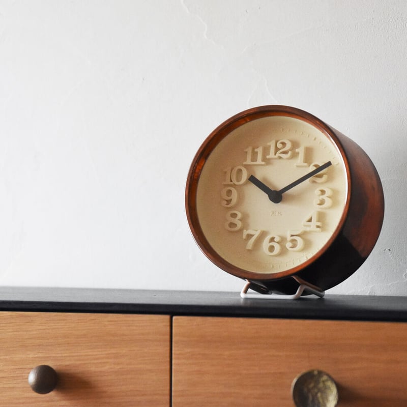 小さな時計 / 銅 【WR11-05】RIKI CLOCK 渡辺 力 レムノス Lemnos