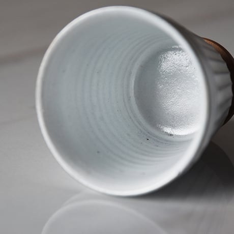 丹波焼 雅峰窯 ゴブレット ホワイト｜Tamba Pottery gahougama goblet 日本六古窯 丹波立杭焼 器 コップ カップ 湯呑み 陶器 焼物 窯元 ギフト プレゼント 結婚祝い