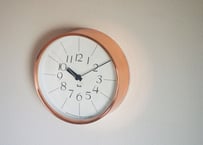 銅の時計 【WR11-04】（RIKI CLOCK・渡辺 力・掛け時計）