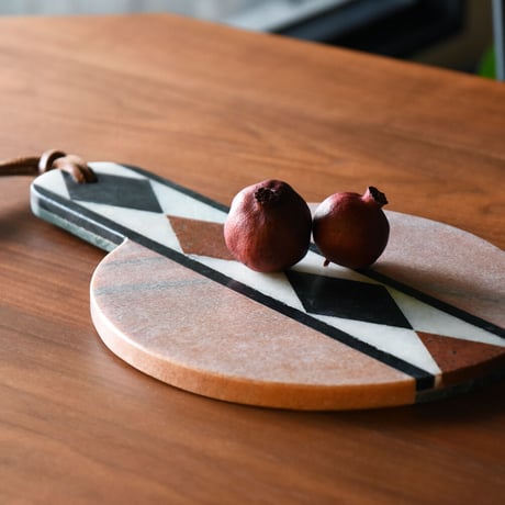 STONE CUTTING BOARD -MOSAIC- amabro アマブロ ストーンカッティングボード まな板 ストーンプレート パン チーズプレート パーティ オードブル お皿 盛り付け