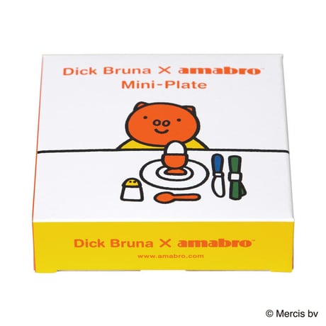 Dick Bruna Mini-Plate ミッフィー ブルーナ ミニプレート amabro アマブロ 豆皿 器 食器 食事 波佐見焼 ベビー 赤ちゃん皿 ギフト プレゼント 男の子 女の子