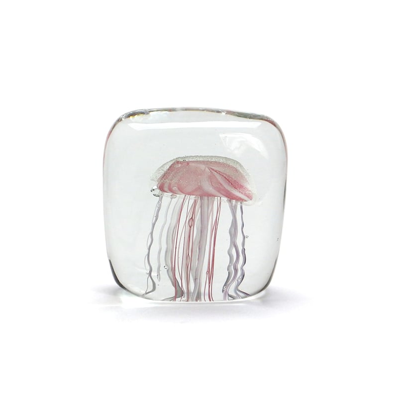 Jellyfish Paper Weight【Square/Pink】ジェリーフィッシュ ペー