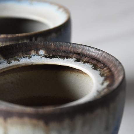 丹波焼 雅峰窯 LUFTオリジナル プランターポット｜Tamba pottery gahougama planter pot 丹波立杭焼 植木鉢 陶器 鉢 焼物 インテリア グリーン 窯元 鉢植え