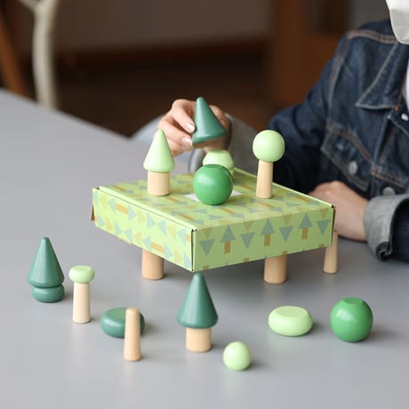 BALANCING FOREST バランシング フォレスト 積み木 つみ木 ツミキ おもちゃ 知育玩具 ギフト プレゼント インテリア 誕生日 出産祝い バランスゲーム 男の子 女の子 想像力 思考力