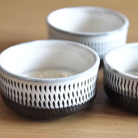 小鹿田焼 小袋定雄 切立小鉢 小皿 小鉢 陶器 和食器 民藝 小鉢 飛び鉋 釉薬 ちゃわん 器 うつわ 飛び鉋 焼物 陶芸 ギフト プレゼント 結婚祝い 新築祝い