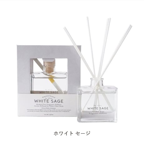 Re;White ファイバーリードディフューザー リードディフューザー アロマ ギフト ルームフレグランス インテリア フレグランス 香り プレゼント リラックス アルコールフリー ミニマルデザイン