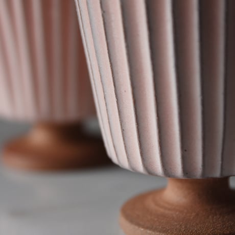 丹波焼 雅峰窯 ゴブレット ピンク｜Tamba Pottery gahougama goblet 日本六古窯 丹波立杭焼 器 コップ カップ 湯呑み 陶器 焼物 窯元 ギフト プレゼント 結婚祝い