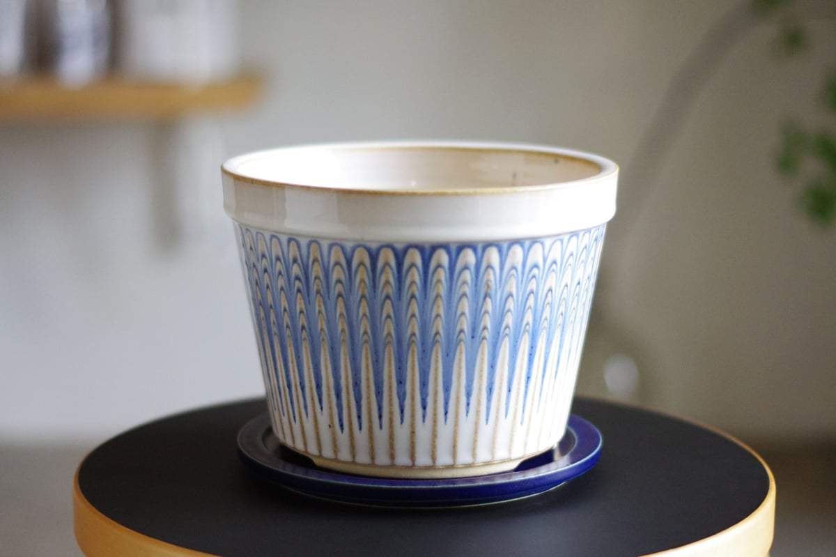 信楽焼 プランターポット 大 信楽焼 日本六古窯 釉薬 伝統工芸 焼き物