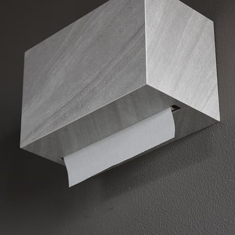 ペーパータオルホルダー Paper Towel Dispenser マーブルサンドストーン 石目柄 小判 中判 壁掛け ペーパータオル ケース ディスペンサー トイレ 洗面所 業務用 おしゃれ 手拭き