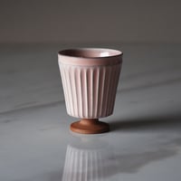 丹波焼 雅峰窯 ゴブレット ピンク｜Tamba Pottery gahougama goblet 日本六古窯 丹波立杭焼 器 コップ カップ 湯呑み 陶器 焼物 窯元 ギフト プレゼント 結婚祝い