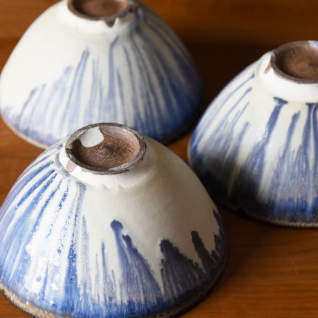 丹波焼 信凜窯 仲岡信人 彩色灰釉 ボウル 青｜Tamba pottery shinringama bowl 丼 どんぶり ボウル 茶碗 和食器 器 丹波立杭 焼き物 窯元 ギフト プレゼント