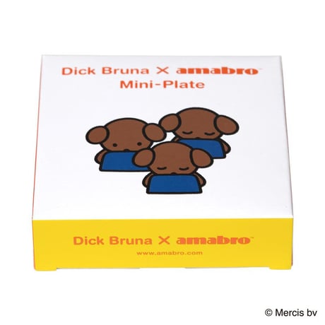 Dick Bruna Mini-Plate ミッフィー ブルーナ ミニプレート amabro アマブロ 豆皿 器 食器 食事 波佐見焼 ベビー 赤ちゃん皿 ギフト プレゼント 男の子 女の子