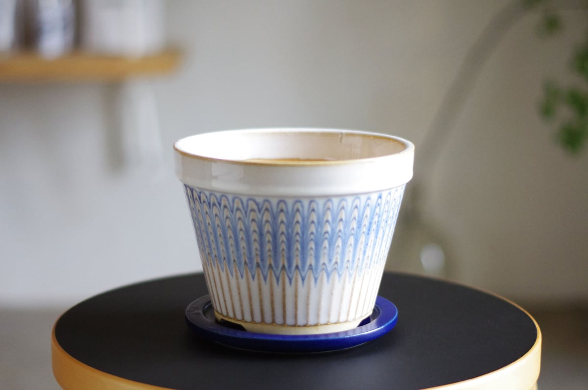 信楽焼 プランターポット 中 信楽焼 日本六古窯 釉薬 伝統工芸 焼き物