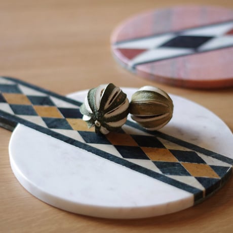 STONE CUTTING BOARD -MOSAIC- amabro アマブロ ストーンカッティングボード まな板 ストーンプレート パン チーズプレート パーティ オードブル お皿 盛り付け