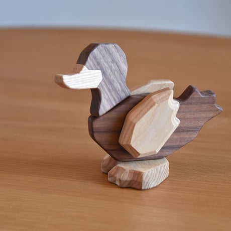 FABLEWOOD【THE DUCK】 ファブルウッド ダック 木のおもちゃ 知育玩具 ウッドトイ オブジェ マグネット ギフト プレゼント 出産祝い 誕生日祝い 男の子 女の子 1歳 2歳