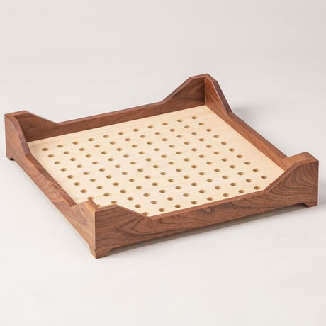 COMODO ベッド ウォールナット材 ペット家具 天然木 ペットベッド ペットクッション ペット用品 犬 猫 ねこ くつろぎスペース 寝心地抜群 犬用ベッド おしゃれ 犬のベッド ペットソファ