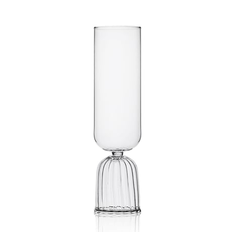 ICHENDORF MILANO TUTU Flute Glass フルートグラス230ml イッケンドルフミラノ・チュチュ・ガラス食器 チュチュ ワイングラス シャンパングラス エレガント ギフト