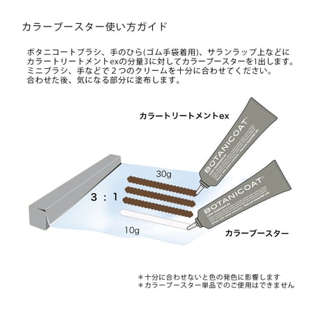 【初回限定 お1人様1点まで】BOTANICOAT カラートリートメントex 【at home】2本(30ml)＋ カラーブースター1本(30ml)セット