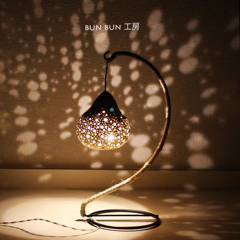 シンプルスタンドlamp ひょうたんランプ | ひょうたんランプ bun bun