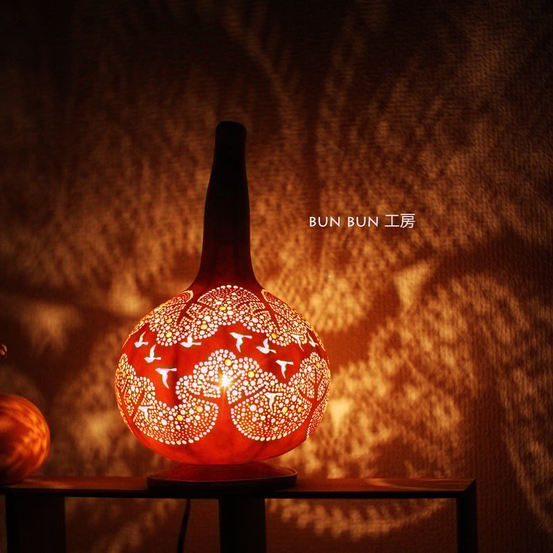 ひょうたんランプ--渡り鳥-- | ひょうたんランプ bun bun