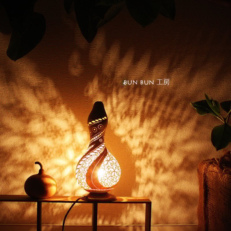 ひょうたんランプ---昇る花 | ひょうたんランプ bun bun