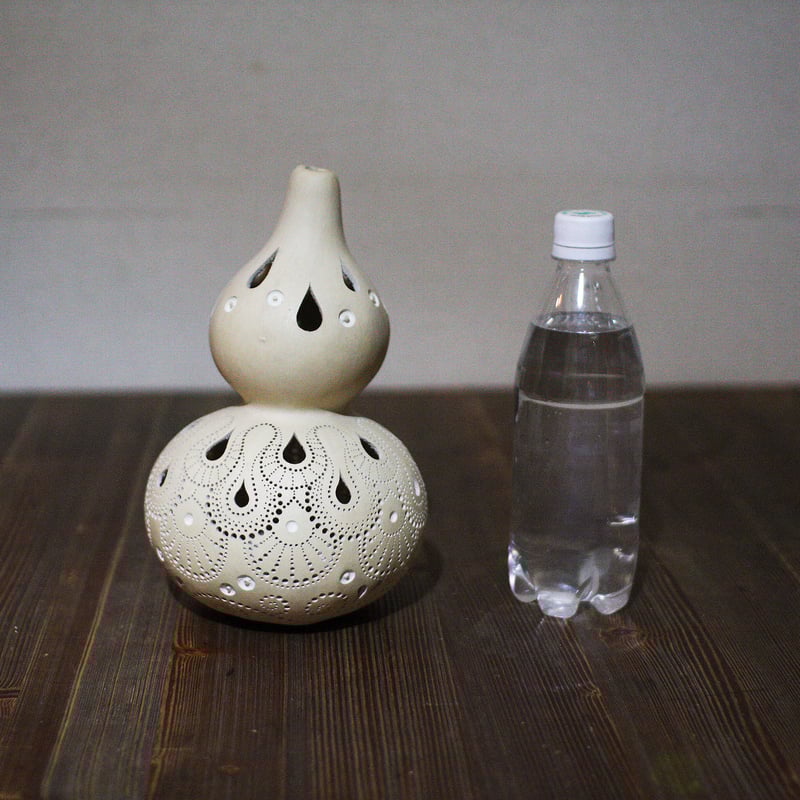 瓢箪　名人作 ひょうたんランプ---人魚の泡 | ひょうたんランプ bun bun