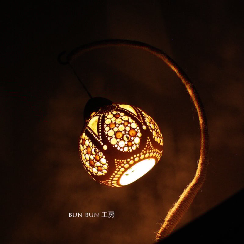 ひょうたんランプ----スタンドlampM | ひょうたんランプ bun bun