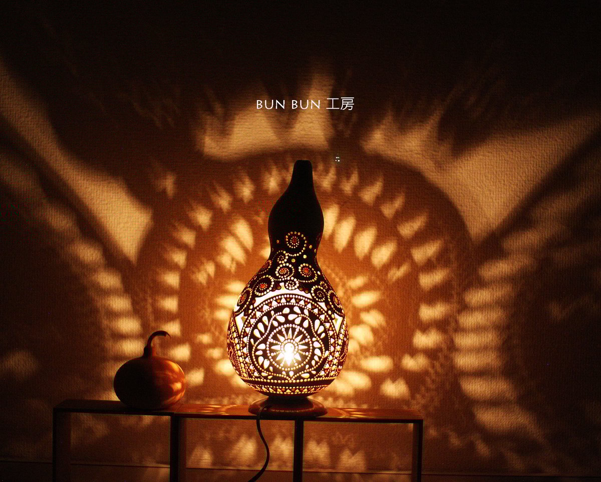ひょうたんランプ--太陽の神殿--LLサイズ | ひょうたんランプ
