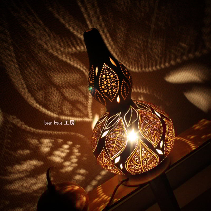 ひょうたんランプ---LEAFー | ひょうたんランプ bun bun