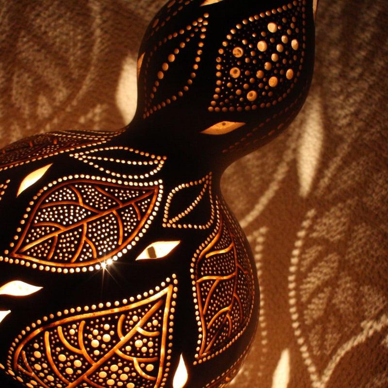 ひょうたんランプ ひょうたんランプ---LEAFー | ひょうたんランプ bun bun