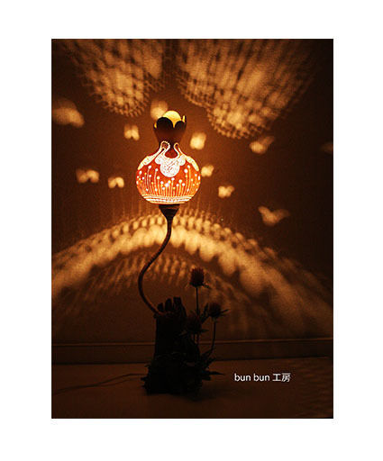 流木スタンド ひょうたんランプ | ひょうたんランプ bun bun