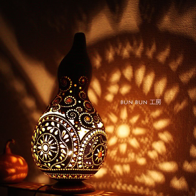 ひょうたんランプ--太陽の神殿--LLサイズ | ひょうたんランプ bun bun