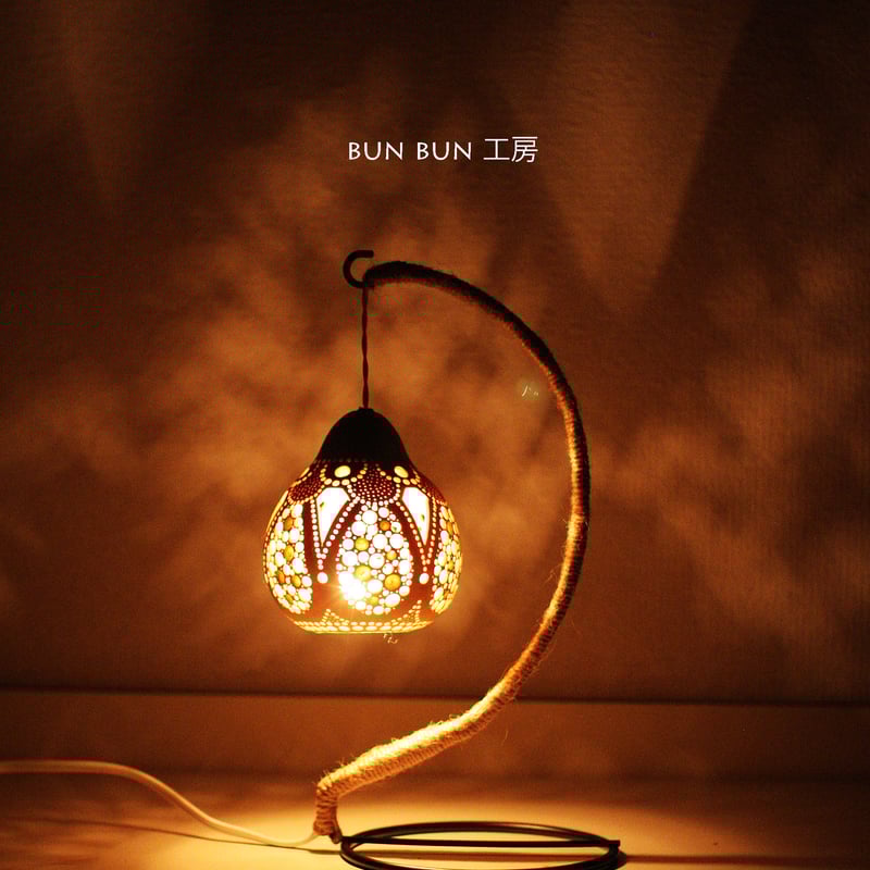 ひょうたんランプ----スタンドlampM | ひょうたんランプ bun bun