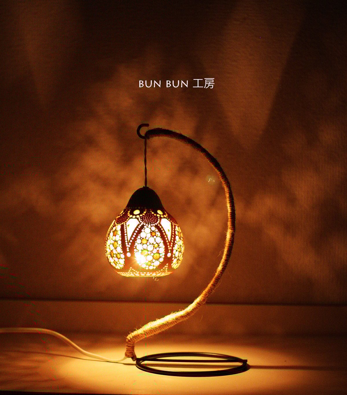 ひょうたんランプ----スタンドlampM | ひょうたんランプ bun bun