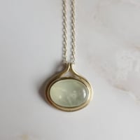 outlines necklace (プレナイト)