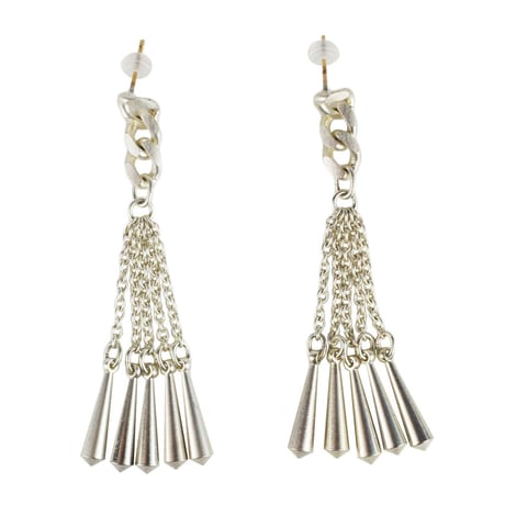cone pierced earrings