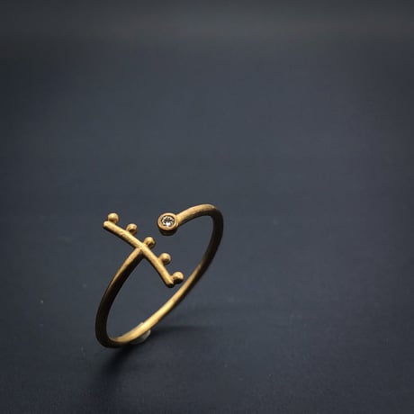 shooting star ring