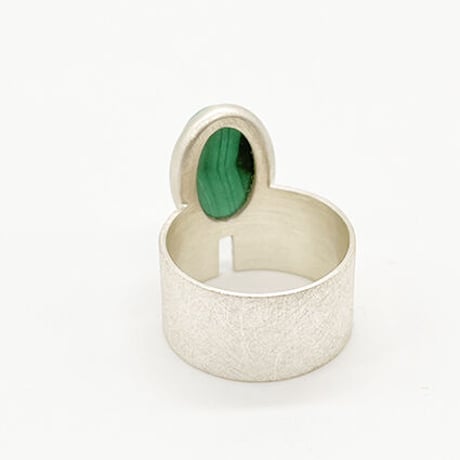 point ring (Malachite)SV925　17号