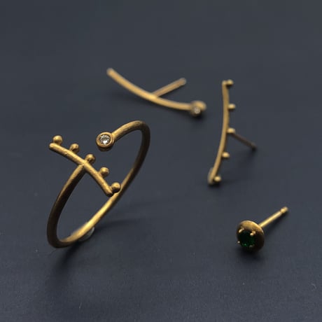 shooting star ring
