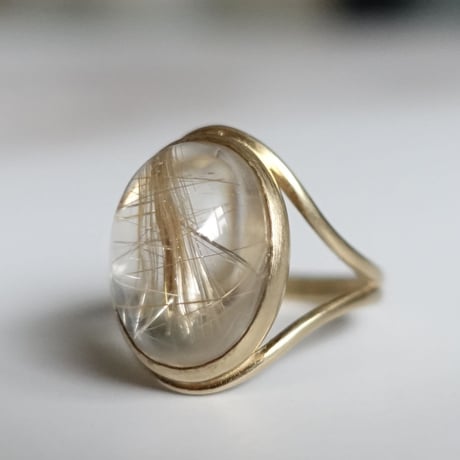 primitive ring (ルチルクォーツ）13号