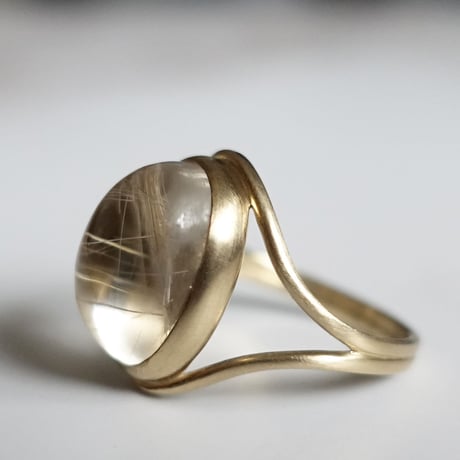 primitive ring (ルチルクォーツ）13号