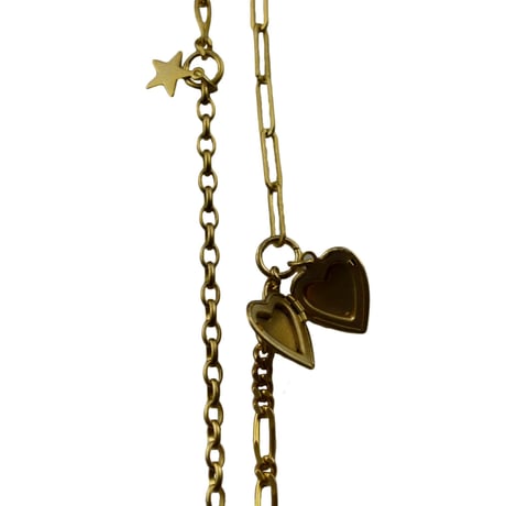 memory necklace  / heart
