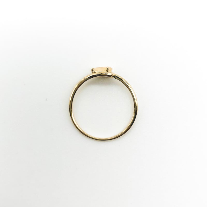 LISRIQUE/outline ring ルチルクォーツ -ジュエリーのような