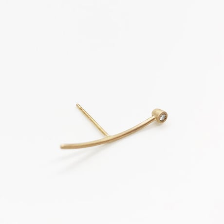 shooting star pierced earring