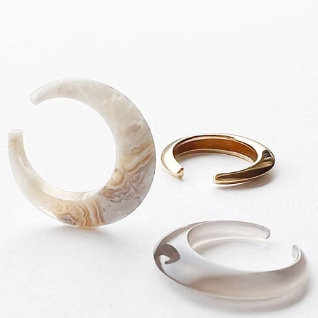 crescent moon (スモーキークォーツ)