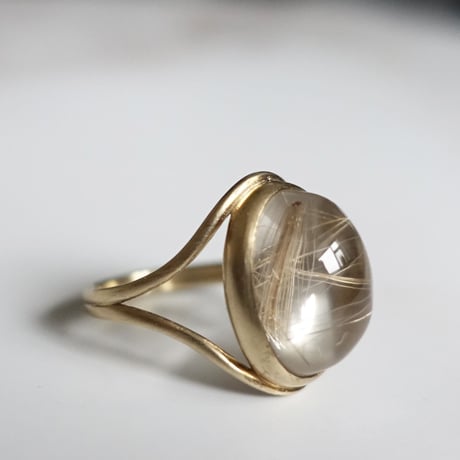 primitive ring (ルチルクォーツ）13号
