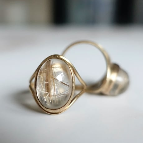primitive ring (ルチルクォーツ）13号