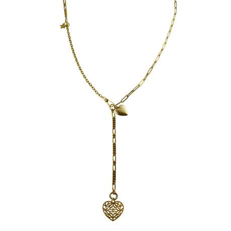 memory necklace  / heart